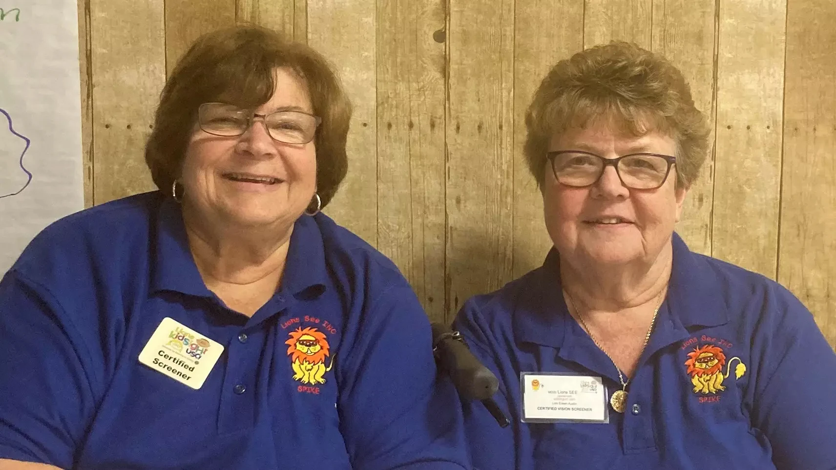 Lions co-chairs Eileen Austin and Nancy Lyon
